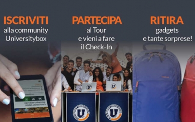 Mercoledì 26 e giovedì 27 ottobre 2016 iniziativa della University Box presso l&#039;UNICAL