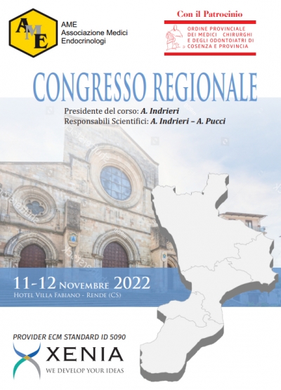 Congresso Regionale - Nella variegata offerta formativa e di aggiornamento, il Convegno Regionale di Endocrinologia mira ad avere un carattere tipicamente operativo.