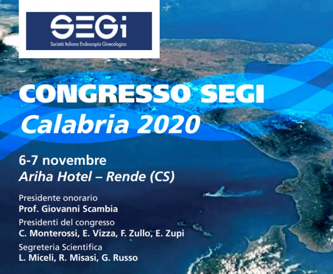 6-7 novembre 2020 - CONGRESSO SEGI Calabria 2020